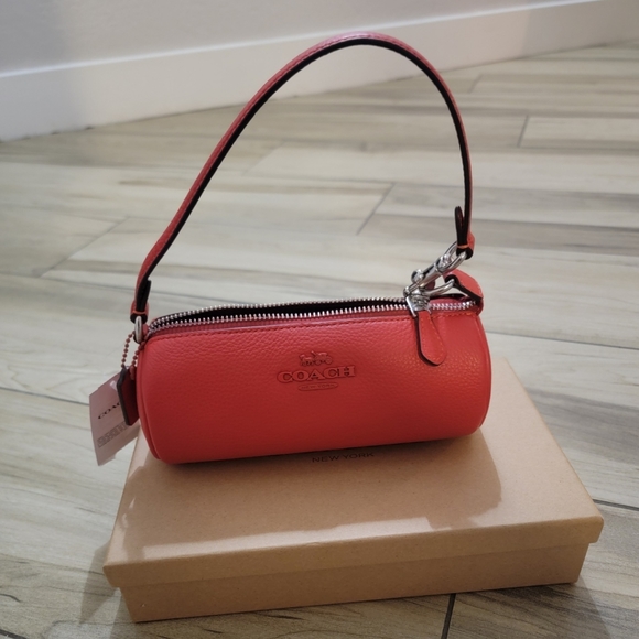 Coach Handbags - NWT Red Coach Noilta Barrel Bag.This bag is absolutely adorable . must.